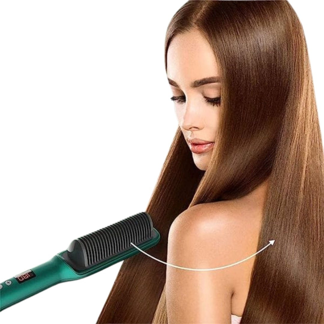 Professional Anti Scaled Hair Straightener Brush