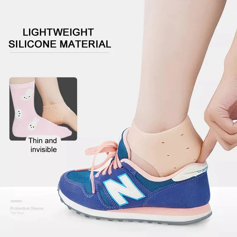 Silicone Moisturizing Heel Gel Feet Care Socks