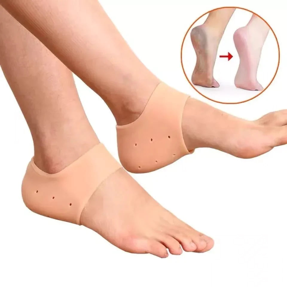 Silicone Moisturizing Heel Gel Feet Care Socks